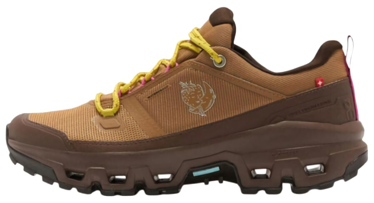 (CN) Кроссовки женские On Cloudrock Sky High Farm Good x Cloudrock Wmns On Low 'Sphinx, Коричневые (р. 40,5)