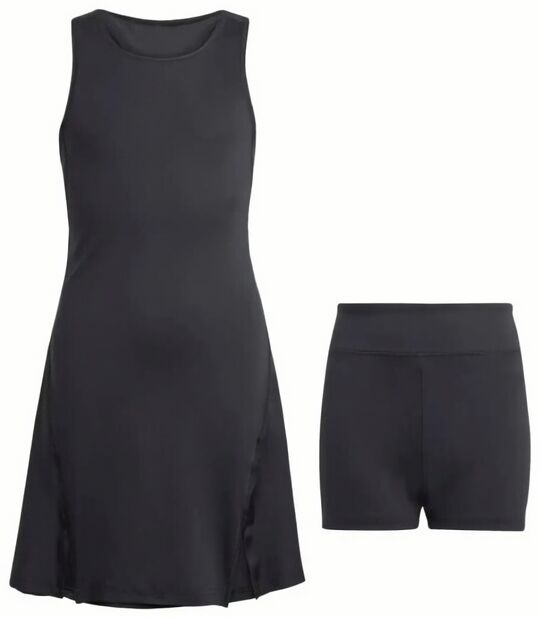 (EU) Платье для девочек Adidas G Club KPL28, Чёрное (164 см)