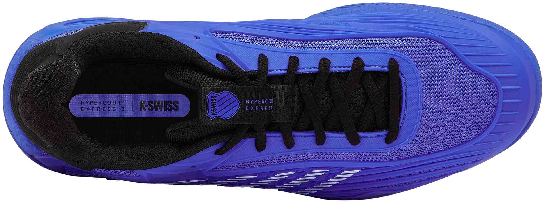 Кроссовки мужские K-Swiss Hypercourt Express 3 Clay, Синие/Чёрные/Белые (р. 45)
