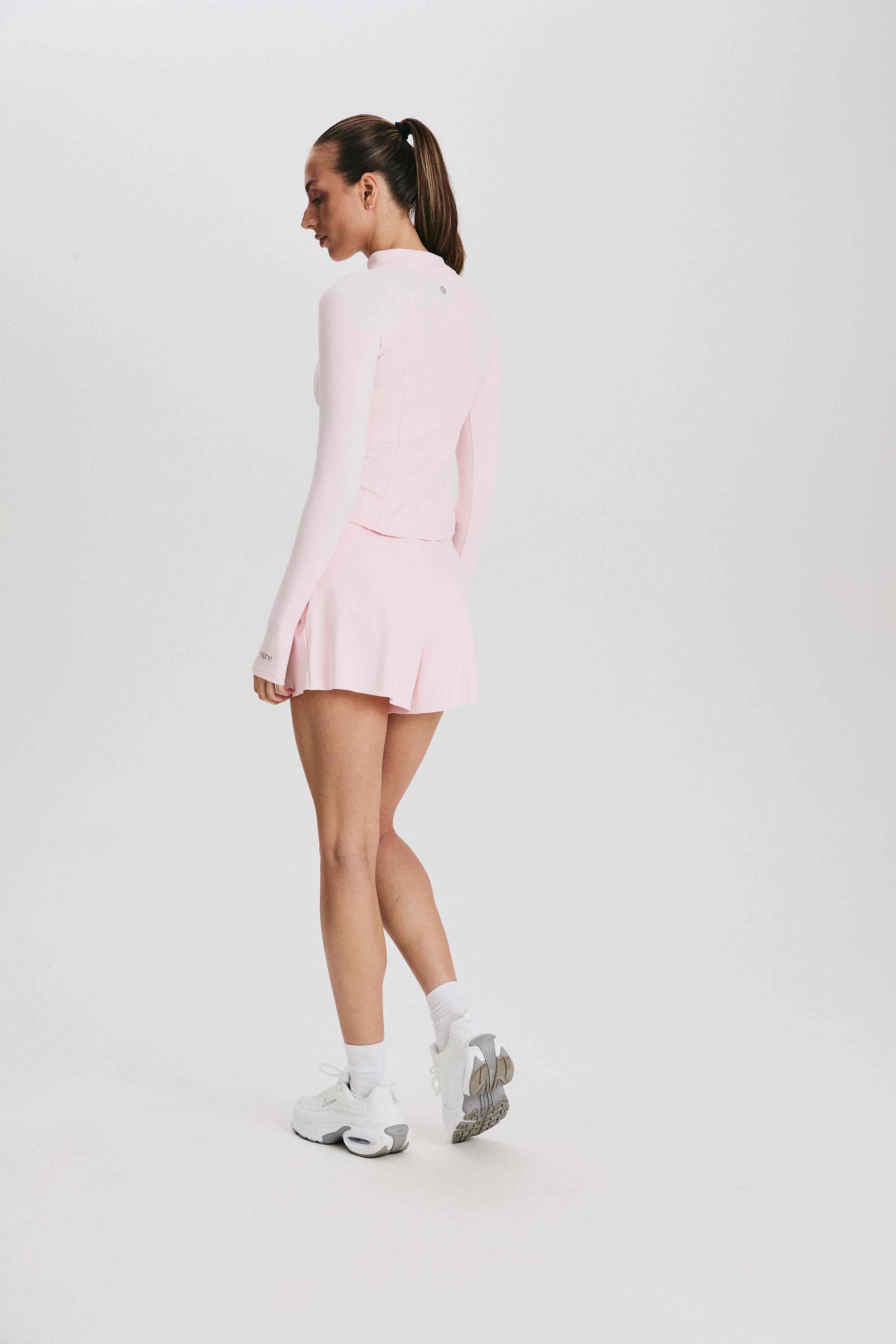 Лонгслив женский SURE 1/2 zip с охлаждающим эффектом, Розовый (S)