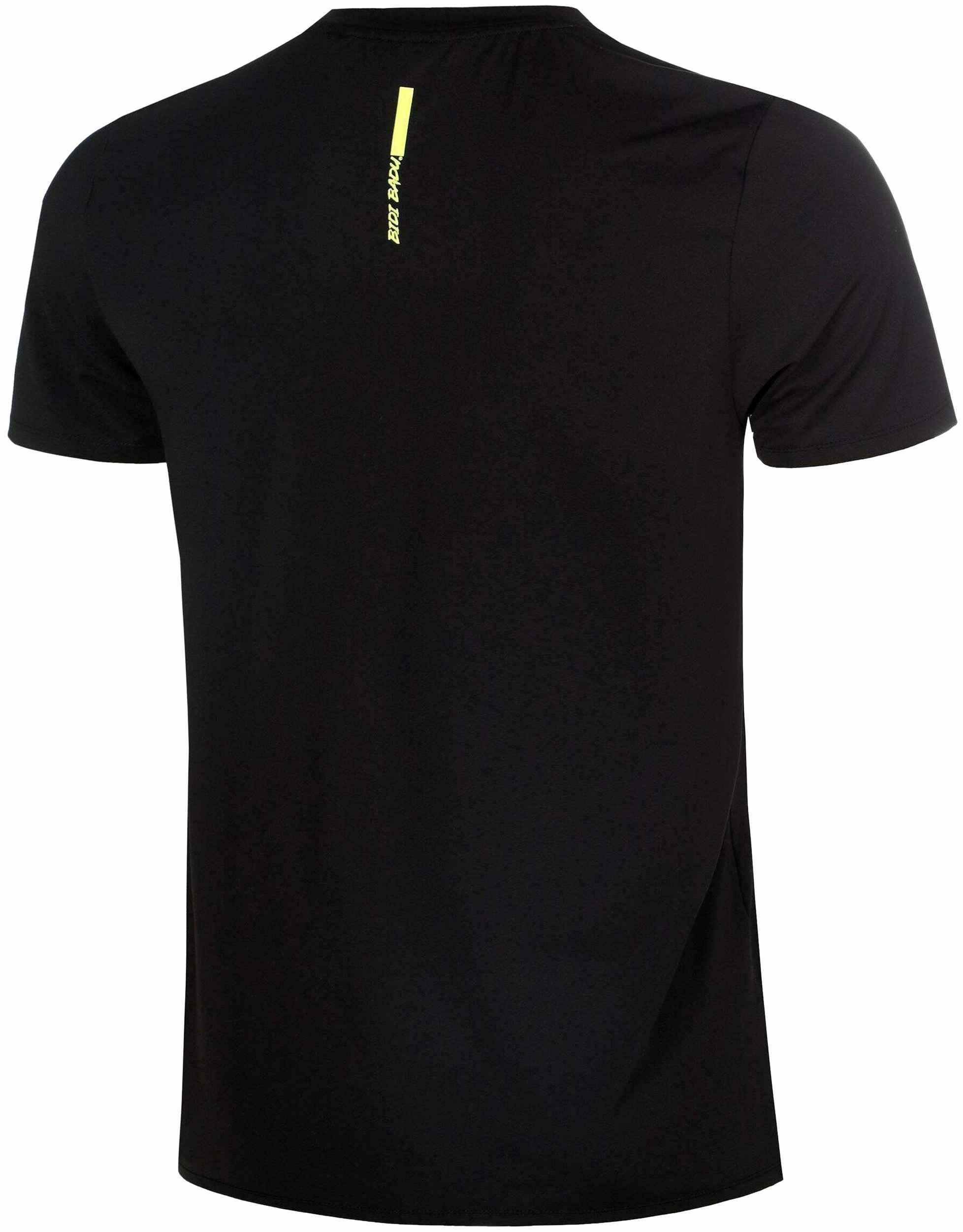 Футболка мужская Bidi Badu Night Flash Embossed, Чёрная (M)