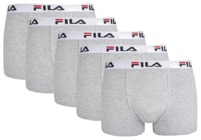 (EU) Боксеры мужские Fila FU5016/5 400, 5 пар, Серые (M)