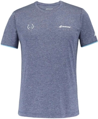 (EU) Футболка мужская Babolat Juan Lebrón, Синяя (XL)