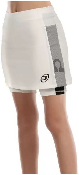 (EU) Юбка для девочек Bullpadel Portoa G с внутренней сеткой, с технологией Drylum, Бежевая (10)