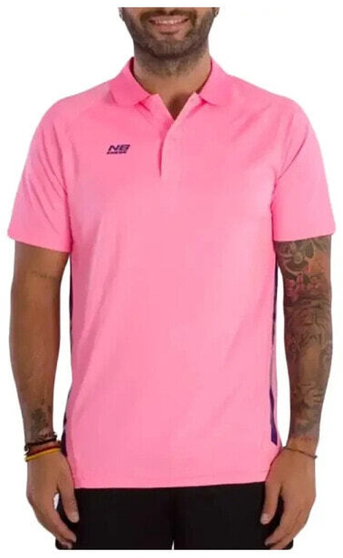 (EU) Поло мужское Enebe Strauss 40401, Розовое (2XL)