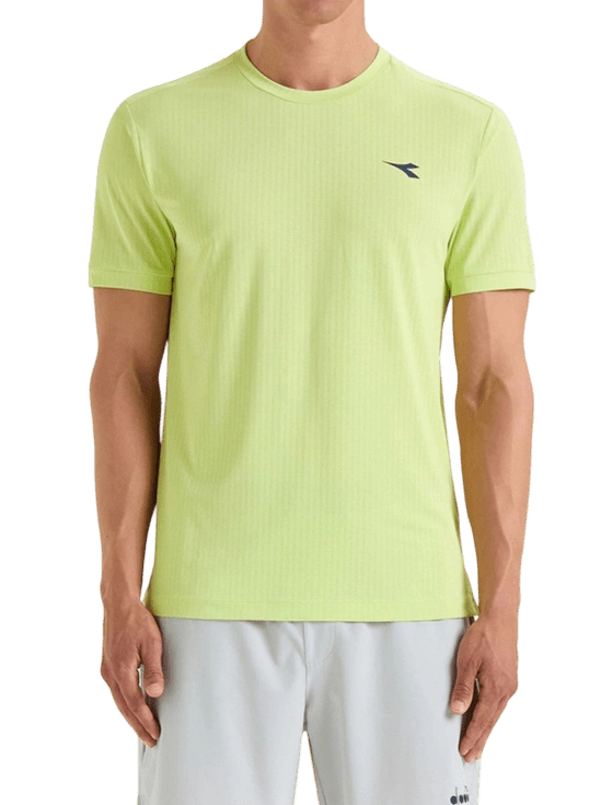 Футболка мужская Diadora SS T-Shirt Icon M, Лайм (L)