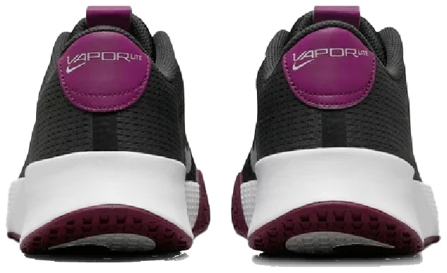 Кроссовки мужские Nike Court Vapor Lite 2, Чёрные/Красные, для жёстких покрытий (р. 43,5)