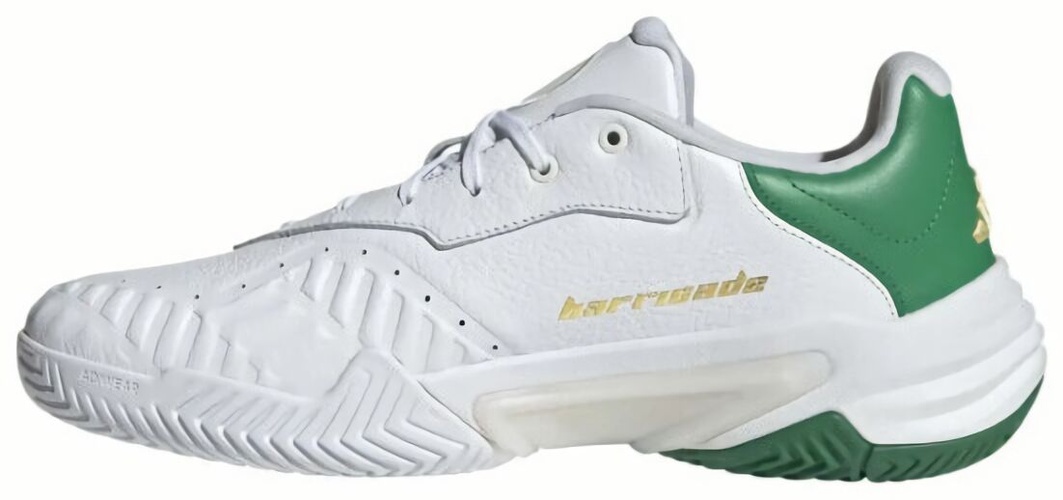 (EU) Кроссовки мужские Adidas Barricade 13, JP7237, Белые (р. 47,3)