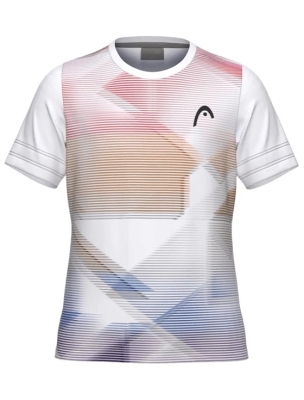 Футболка для девочек Head Tie-Break II T-Shirt G, Белые (128 см)