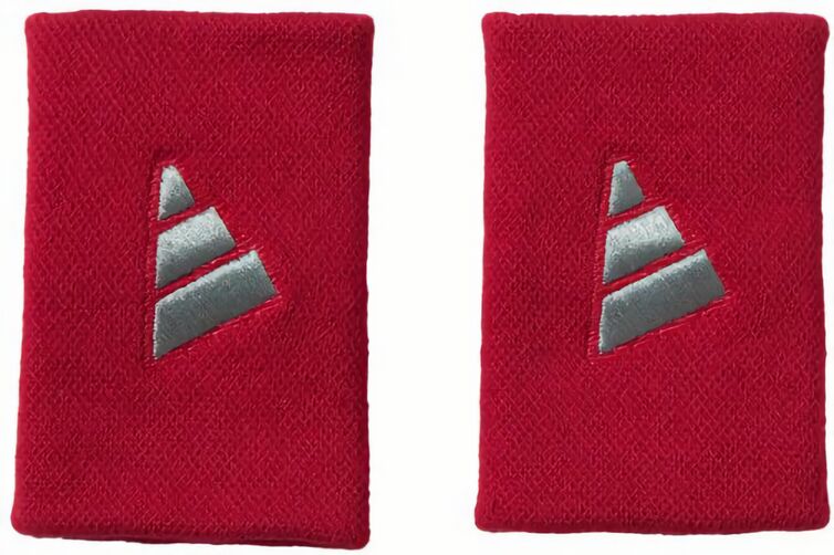 (EU) Удлиненный напульсник Adidas, Красный (2 шт)