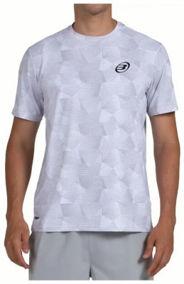 (EU) Футболка мужская Bullpadel Macondo Cb57012000 с коротким рукавом, Белая (XL)