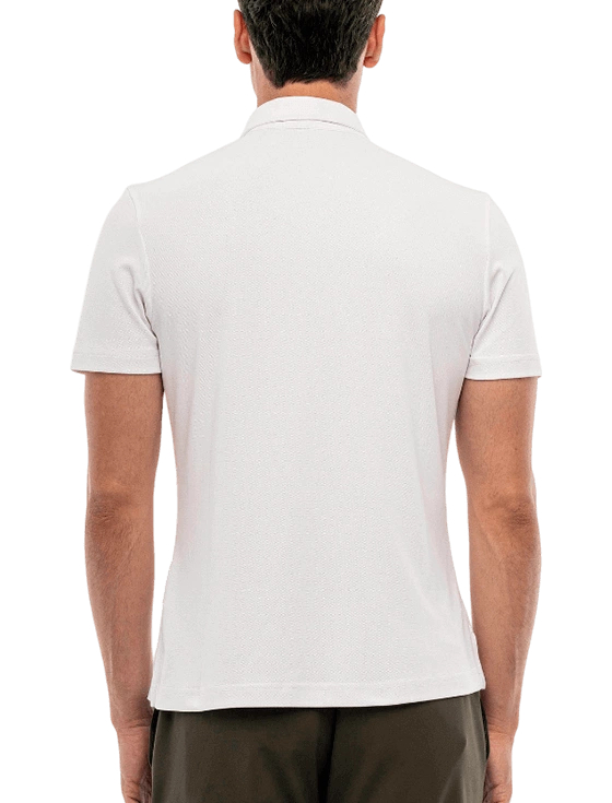 Поло мужское Hydrogen RubberLogo Tech Polo M, Белое (M)