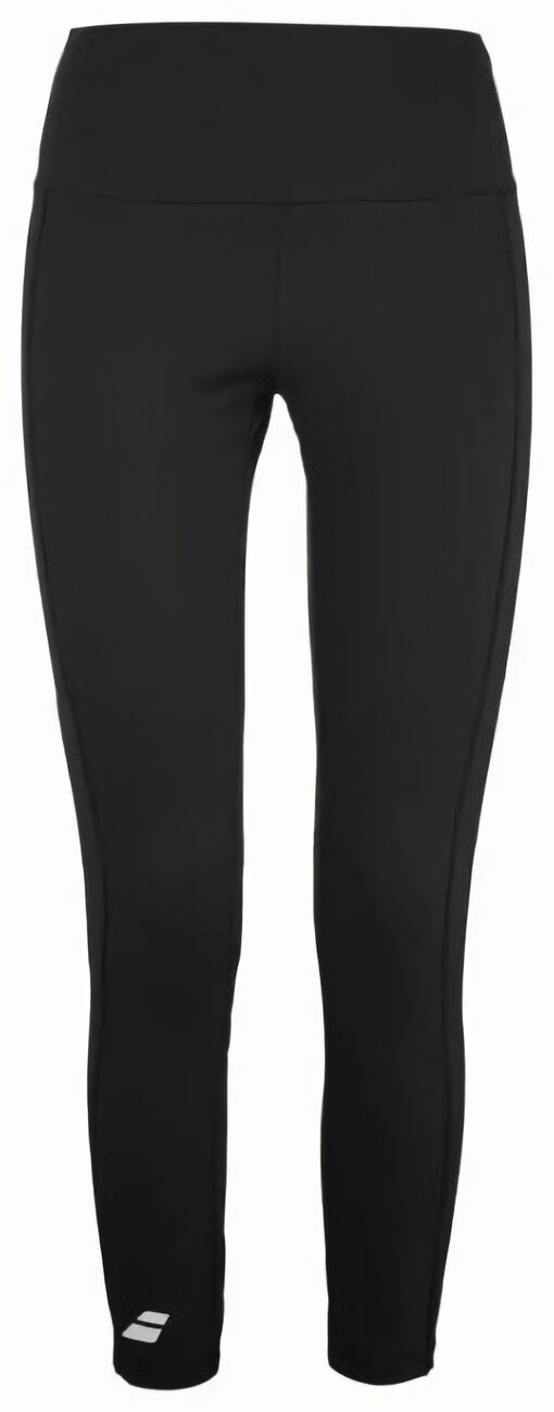 (EU) Леггинсы женские Babolat Exercise 7/8, Чёрные (XS)