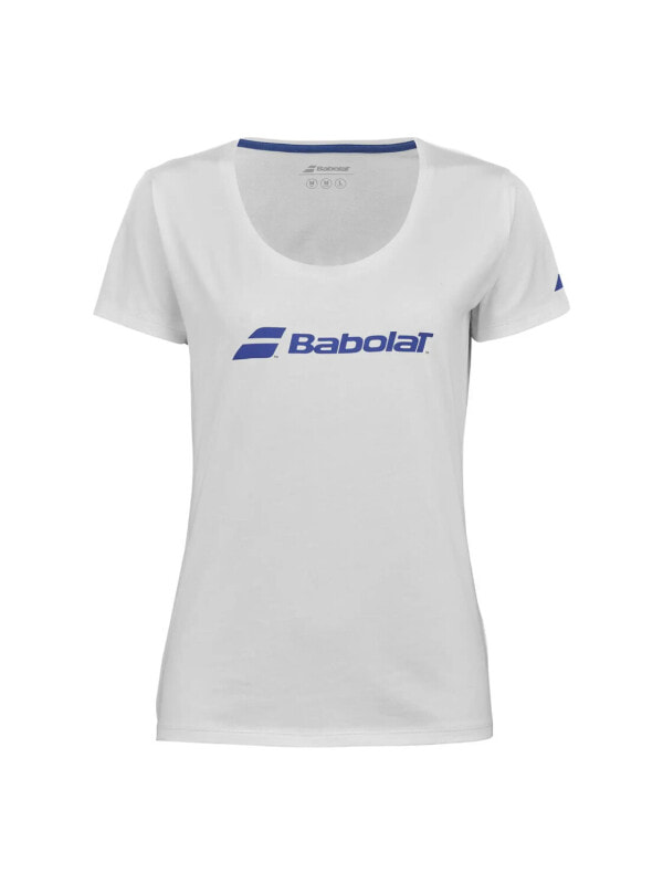 (EU) Футболка для девочек Babolat Exercise Babolat Tee, Серая (12/14)