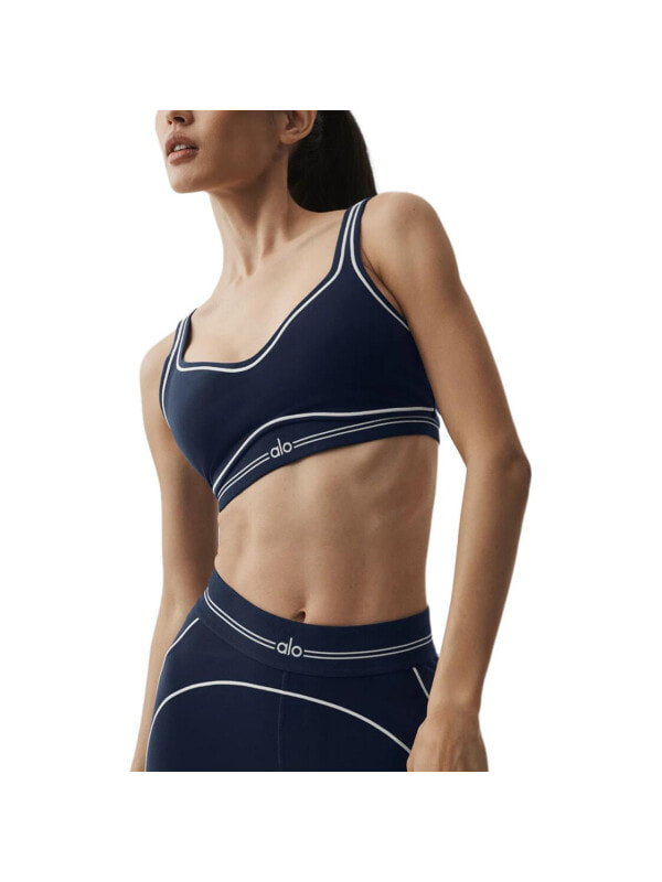 (CN) Нижнее белье женское Alo Yoga Sports Underwear, Синее (XS)