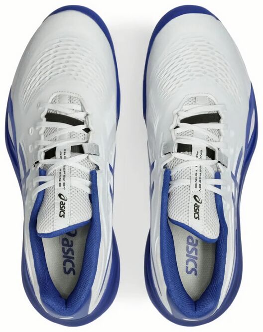 (EU) Кроссовки мужские Asics Gel-Resolution X, 1041A485 101, Бело-Синие (р. 43,5)