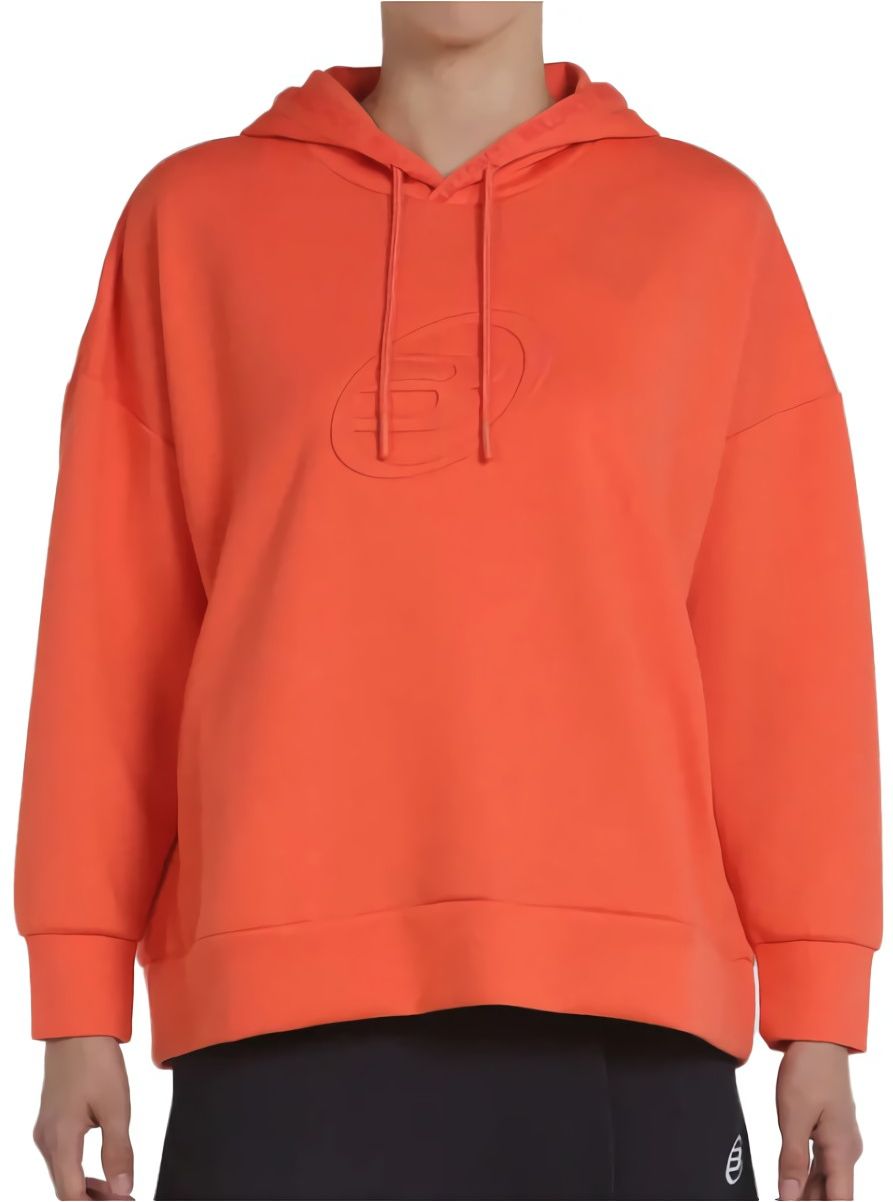 (EU) Свитшот женский Bullpadel NARON WOMAN SWEATSHIRT с капюшоном, Оранжевый (S)