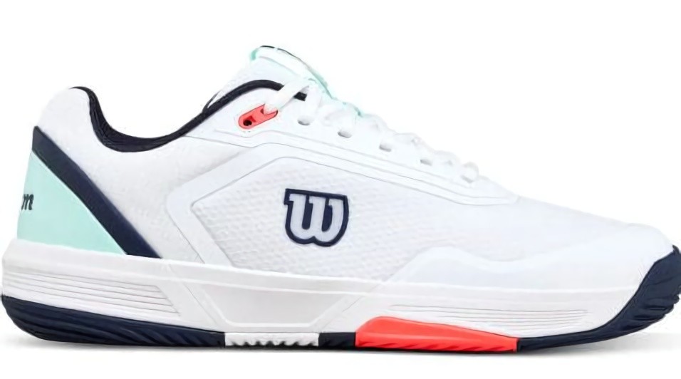 (EU) Кроссовки мужские Wilson Courtglide Padel White/Blue, Белые (р. 42 2/3)