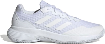 Кроссовки мужские Adidas GameCourt 2 M, Белые/Серебряные (р. 44)