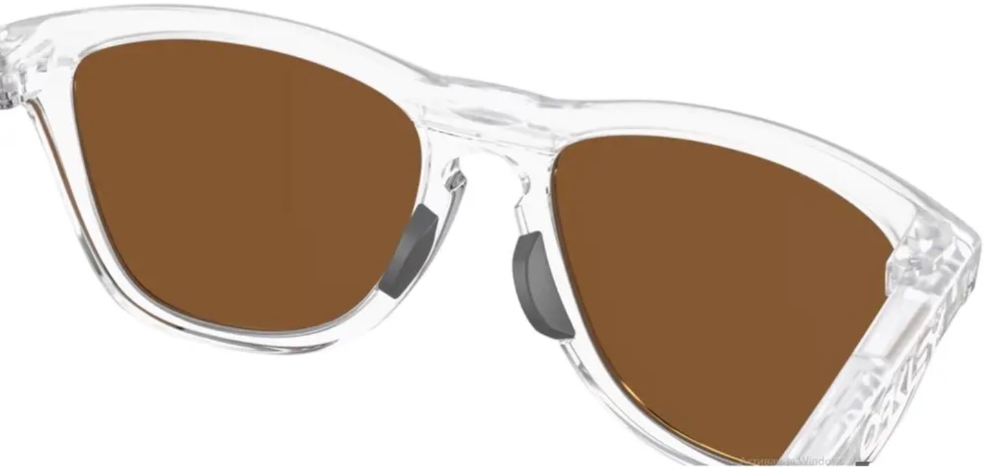 Очки солнцезащитные Oakley Frogskins Range Matte Clear Prizm Violet, Прозрачный/Фиолетовые Линзы