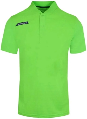 (EU) Поло для мальчиков Tecnifibre F3 Ventstripe, Зелёное (6/8 лет)