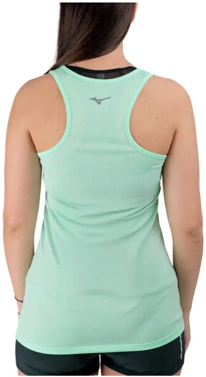 (EU) Футболка женская Mizuno Impulse Core, Зелёная (XL)