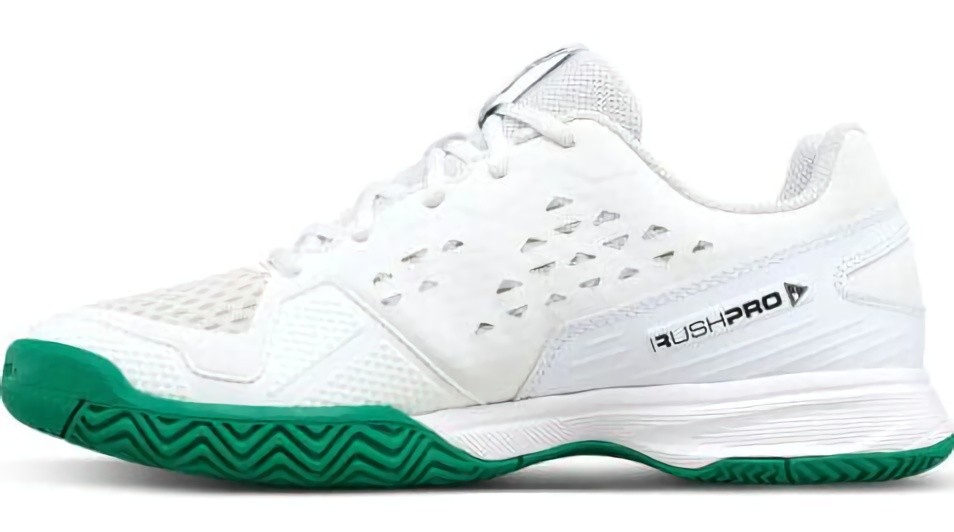 (EU) Кроссовки женские Wilson Rush Pro L White/Green Junior, Белые (р. 36 2/3)