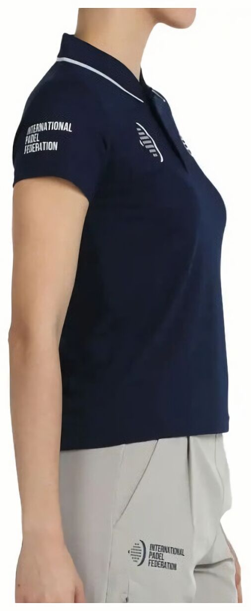 (EU) Поло женское Bullpadel Exilo, Чёрное (M)