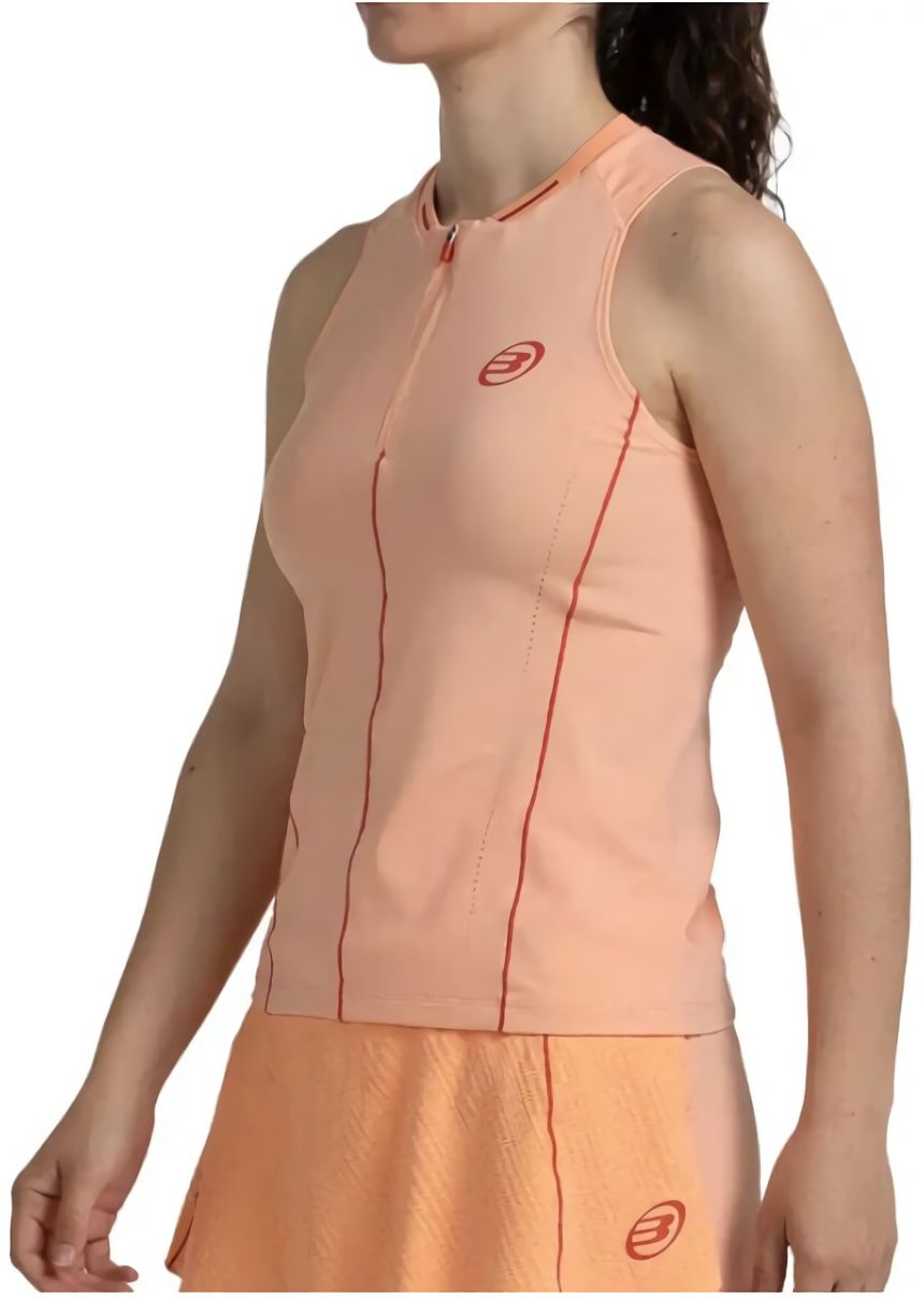 (EU) Майка женская T-SHIRT Bullpadel ALDAIA WOMAN T-SHIRT, Оранжевая (M)