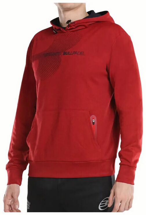 (EU) Свитшот мужской Bullpadel Jaque, Красный (S)