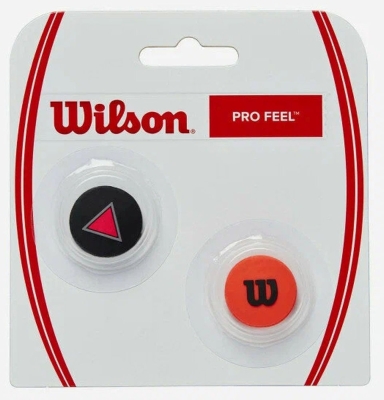 Виброгаситель Wilson PRO FEEL CLASH DAMPENER, Красный/Черный (2 шт)