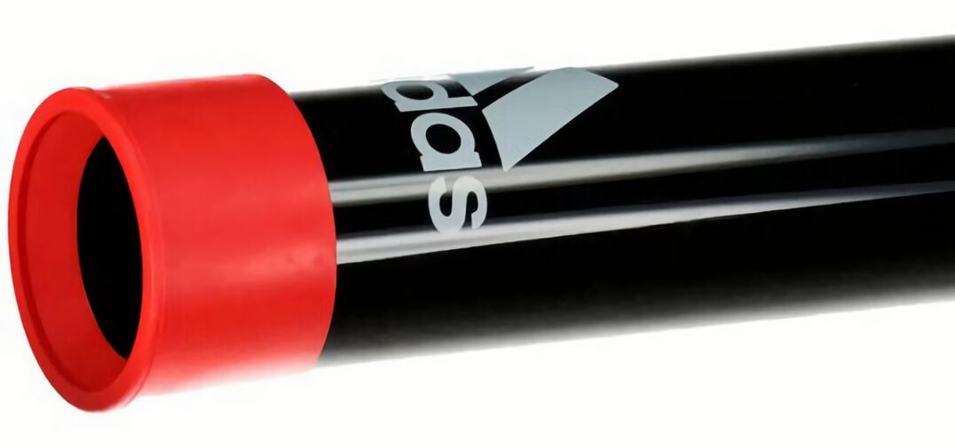 (EU) Туба для сбора теннисных мячей Adidas, Черно-красная