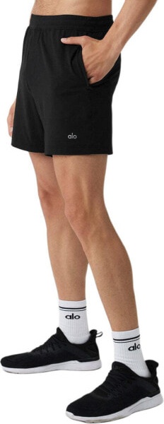 (CN) Шорты Alo Yoga 7" Conquer React Performance Short, Чёрные (L)