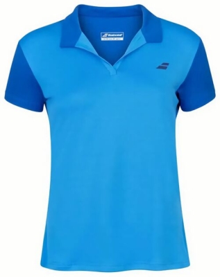 (EU) Поло женское Babolat Play 3WP1021, Синяя астра (XL)