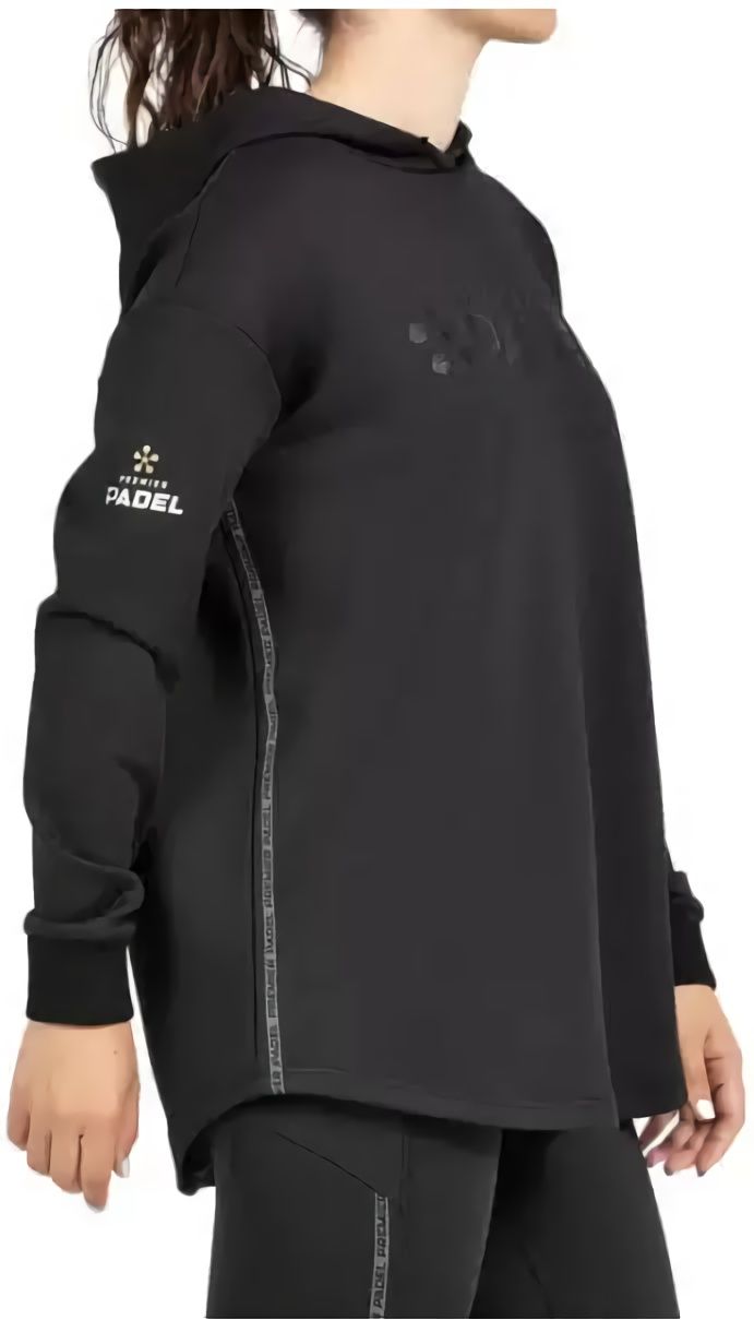 (EU) Толстовка женская Bullpadel Paitt, Чёрная (XS)