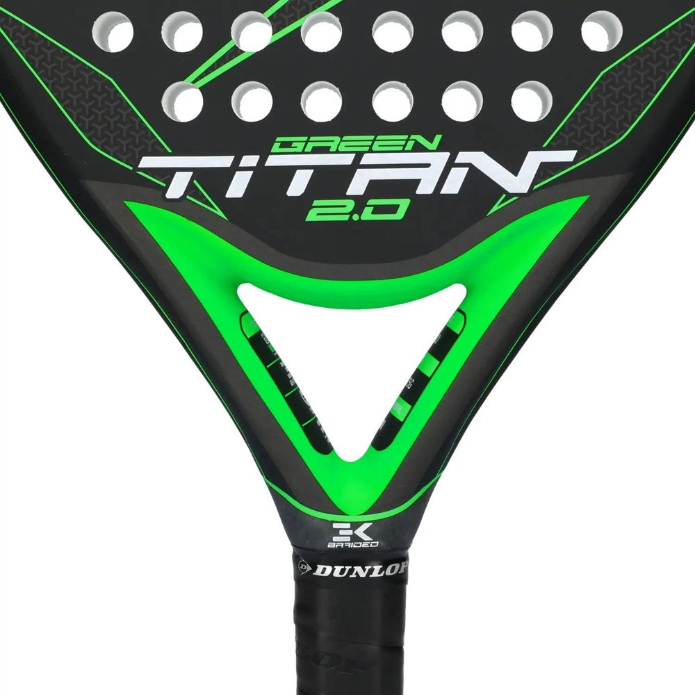 (EU) Ракетка для падел тенниса Dunlop Titan 2.0 Green