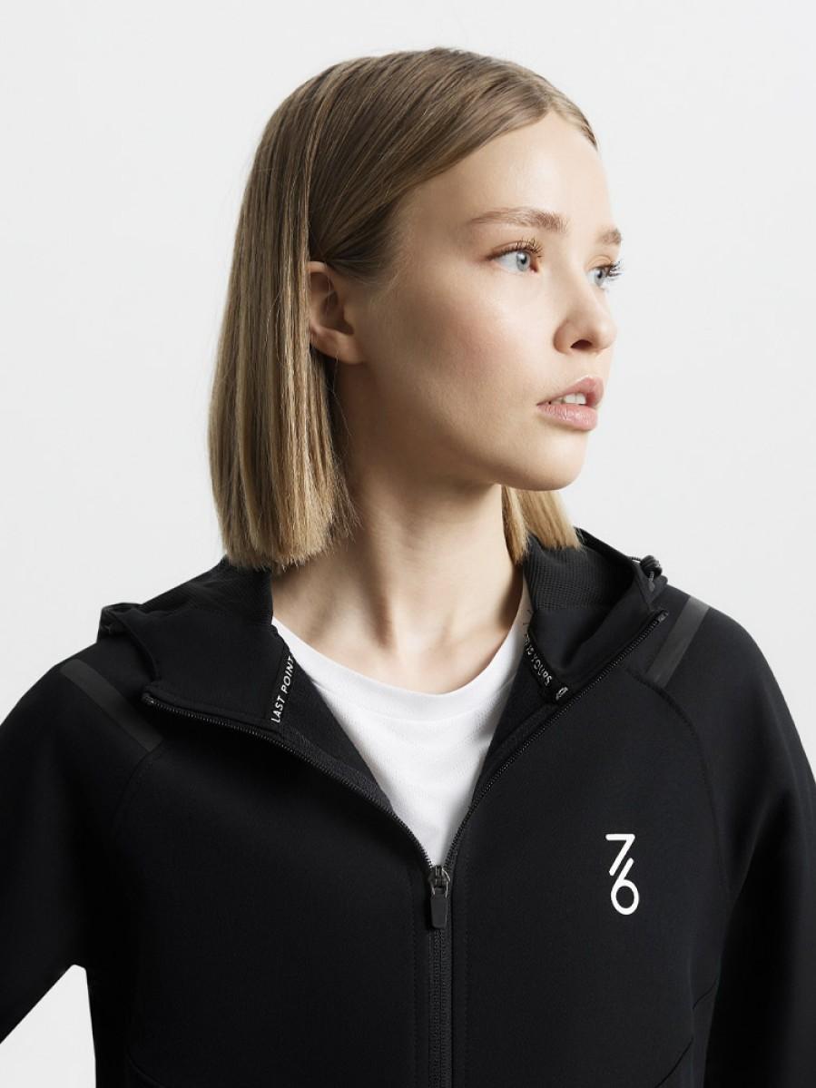 Кофта женская 7/6 Women Jacket, Чёрная (M)