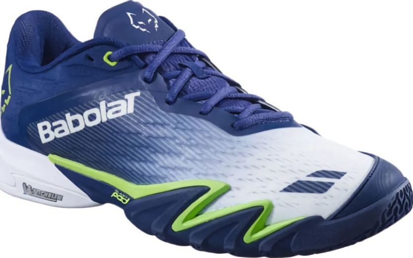 (EU) Кроссовки мужские Babolat Premura 3 Juan Lebron Blue/Green 3A0F26C908, Разноцветные (р. 40.5)