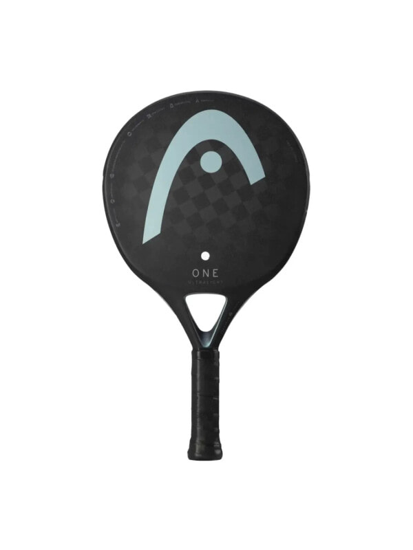 Ракетка для падел-тенниса Head One Ultralight Black 2025