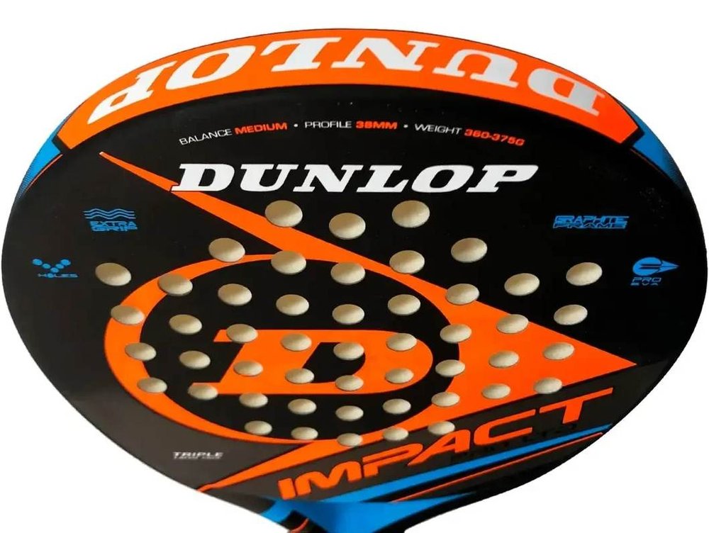 (EU) Ракетка для падел тенниса Dunlop Impact Pro Hl Orange