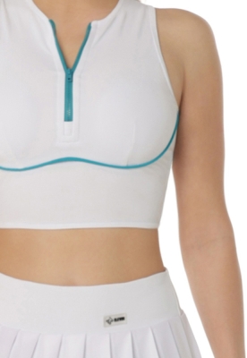 Топ спортивный женский Elewin Blazing White, Белый (S)