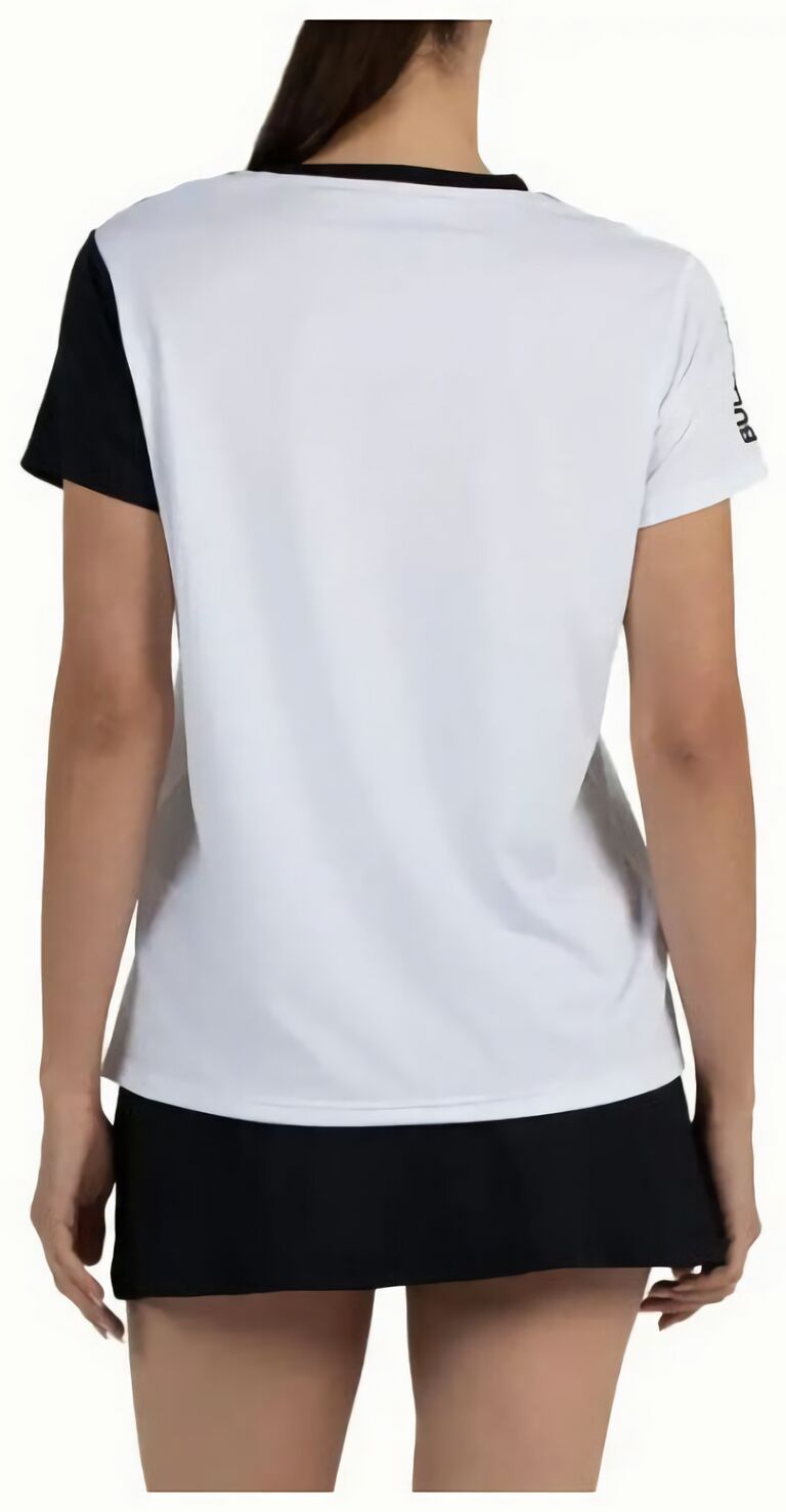(EU) Футболка женская Bullpadel Palomero Ex, Белая (L)