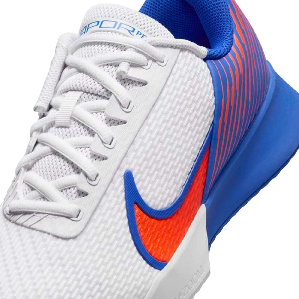 Кроссовки мужские Nike Air Zoom Vapor Pro 2, Белые/Синие/Оранжевые, теннисные (р. 41)