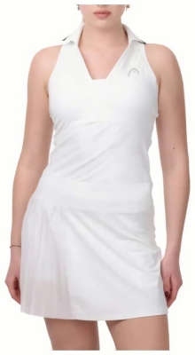 (EU) Платье женское Head Performance, Белое (L)