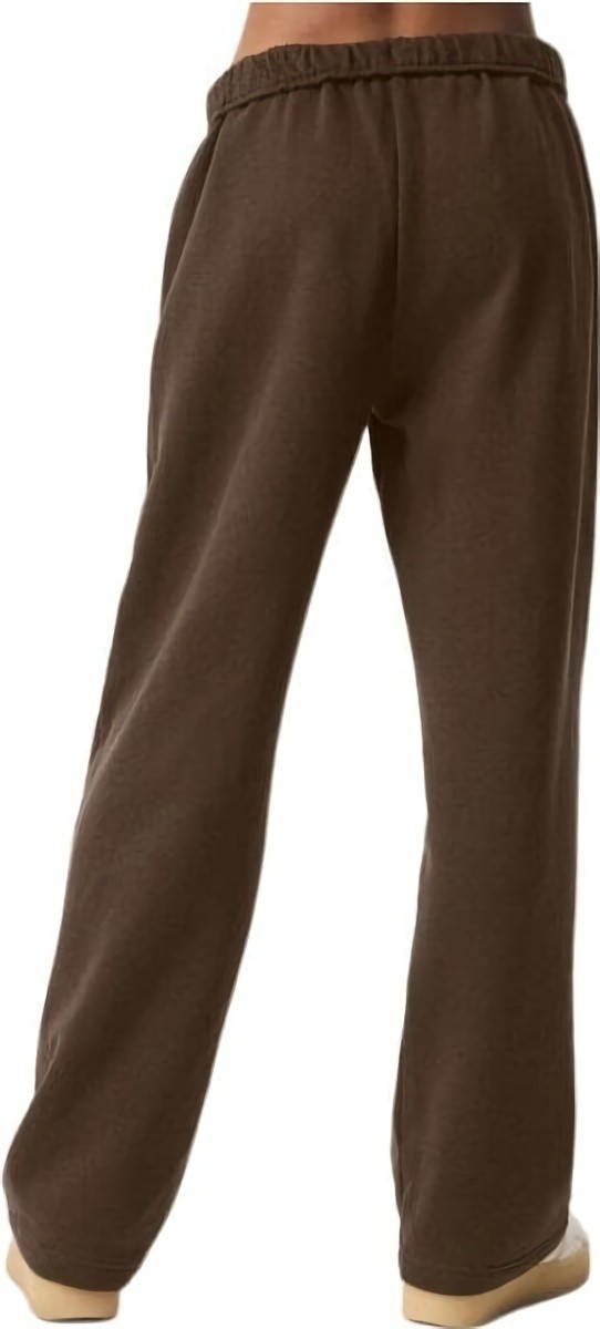 (CN) Брюки женские Alo Yoga Accolade Straight Leg, Коричневые (S)