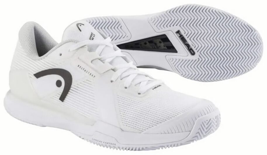 (EU) Кроссовки мужские Head Sprint Pro 4.0 Clay, 273195, Белые (р. 45)