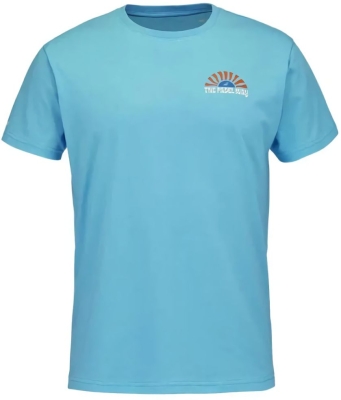 (EU) Футболка мужская Babolat Performance Cotton, Бирюзовая (L)