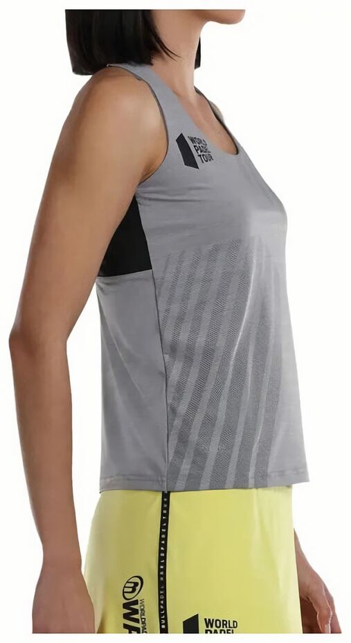 (EU) Топ женский Bullpadel Llave W, Серый (L)