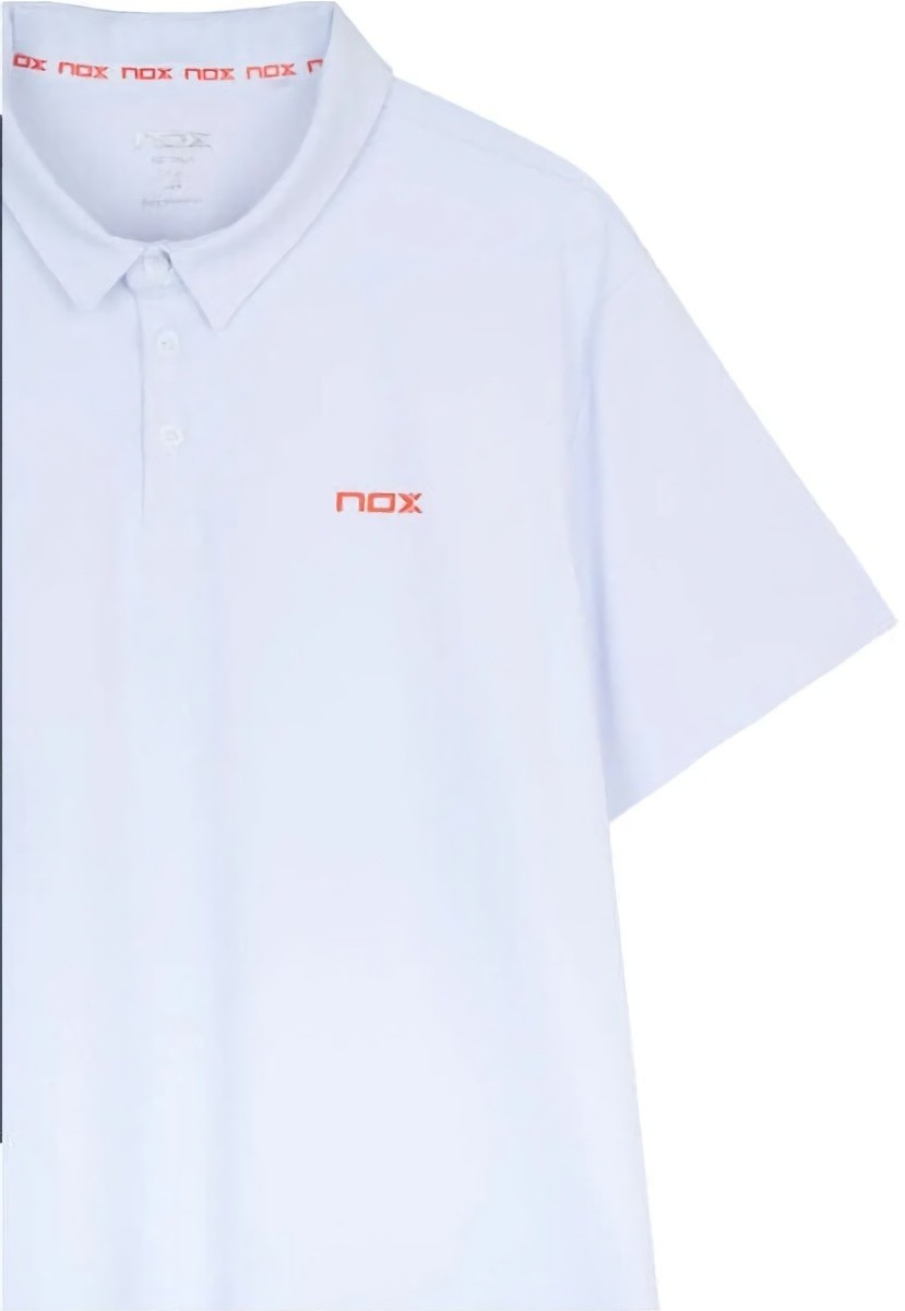 (EU) Поло мужское Nox Team White, Белое (L)