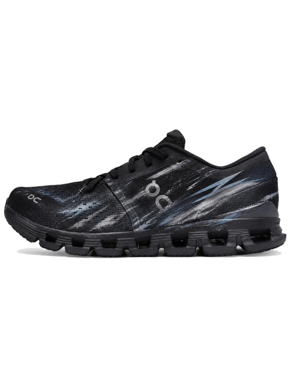 On Cloud X4 Running Shoes Men's Low Top Blue